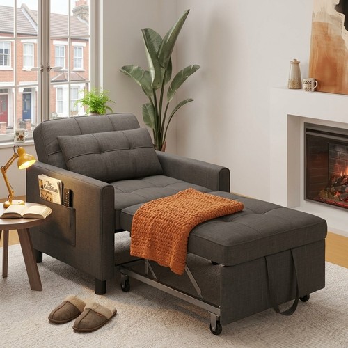 Single chair bed - chair,