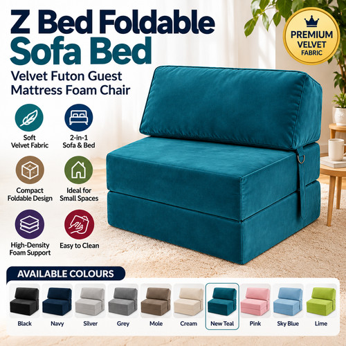 Single bed foldable sofa - foldable,