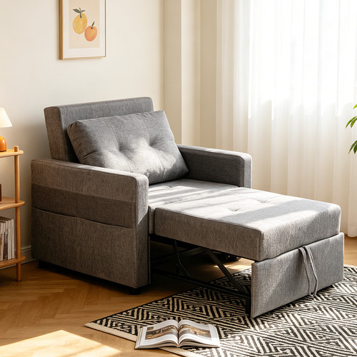 Single chair bed - chair,