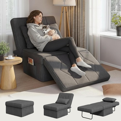 Single sofa bed in 1 - sofa, 4-in-1
