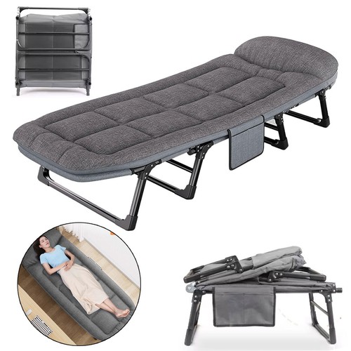 Heavy duty folding lounge cot - duty,