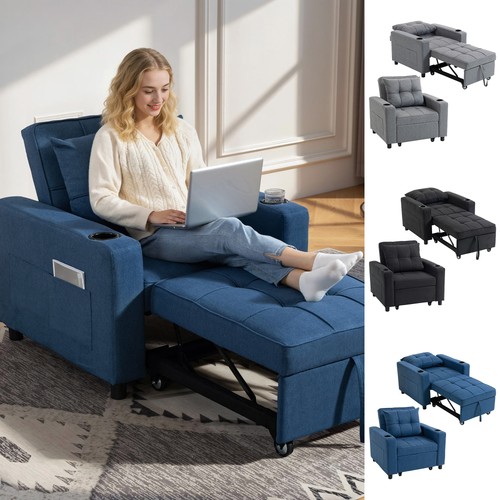 Single sofa bed w - 3-in-1,