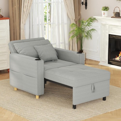 Single sofa bed - chair, 192cm
