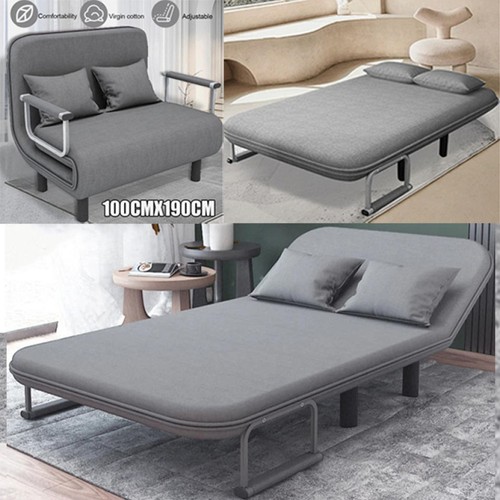 Double fabric sofa bed sleeper - double,
