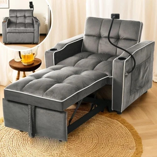 Single chair sofa bed sale - sofa,