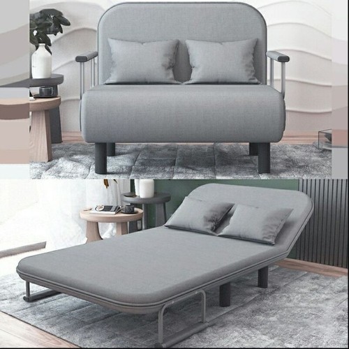 Double fabric sofa - double, sleeper