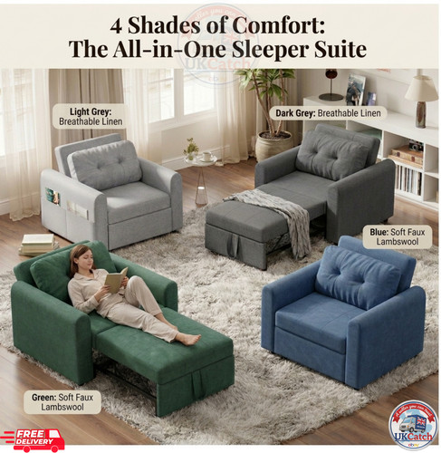 Ukcatch folding recliner - recliner, adjs