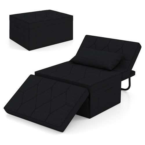 Foldable sofa bed - bed, ottoman
