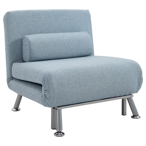 Blue folding single - blue, bed