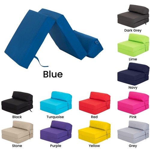 Fold out bed chair single - fold,